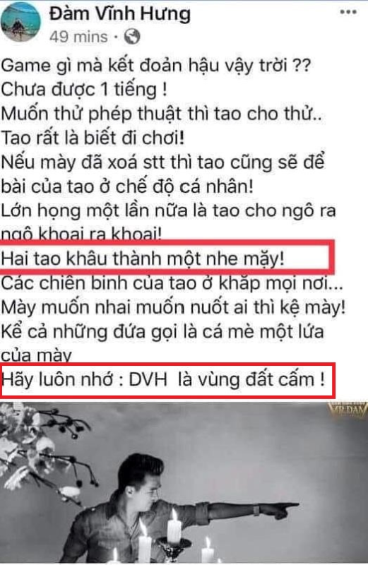 Tự cho mình là ‘vùng đất cấm’: Đàm Vĩnh Hưng quá cao ngạo 